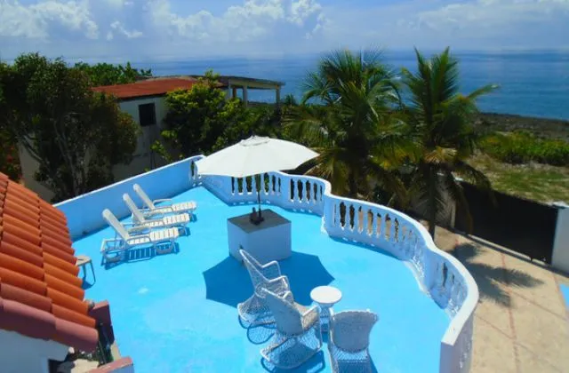 Villa La Isla BB La Romana terrasse vue mer caribe